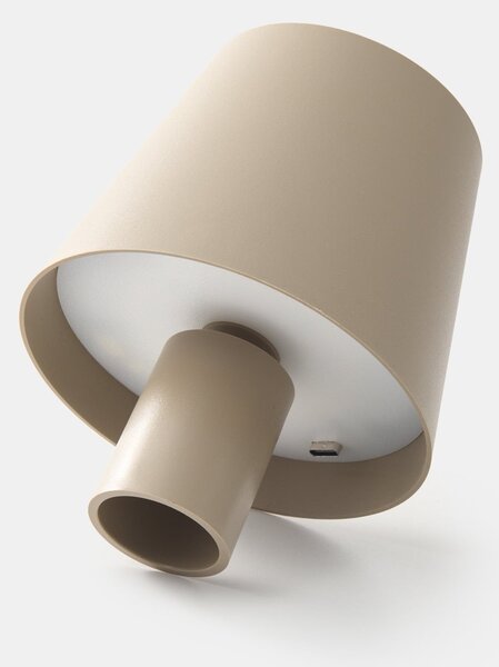 Sinsay - Moderní stolní LED lampa - béžová