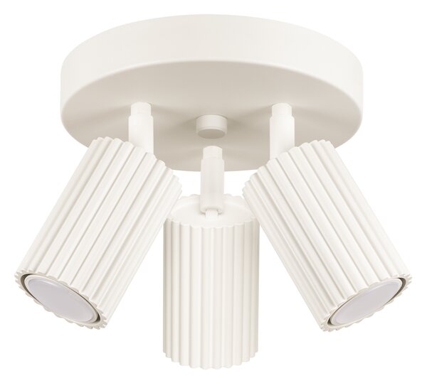 Sollux Lighting Stropní svítidlo KARBON 3P béžové barvy