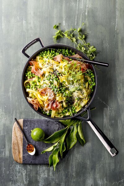 Le Creuset 96200328001000 Pánev 3-ply s rukojetí a nepřilnavým povrchem 28 cm