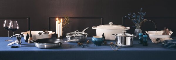 Le Creuset 96200328001000 Pánev 3-ply s rukojetí a nepřilnavým povrchem 28 cm