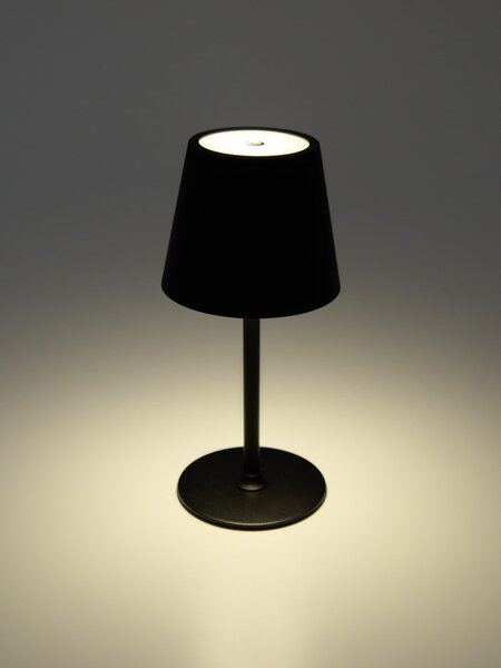 Sinsay - Moderní stolní LED lampa - černá