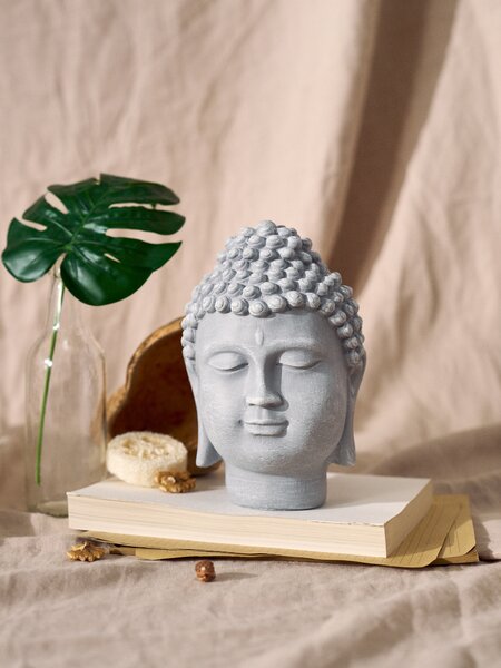 Sinsay - Stojící dekorace Buddha - bílá