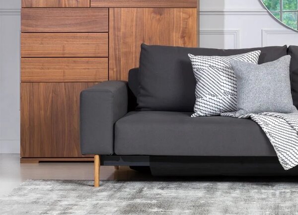 Linie Design Koberec Fuller Grey, šedý Rozměr: 140x200 cm