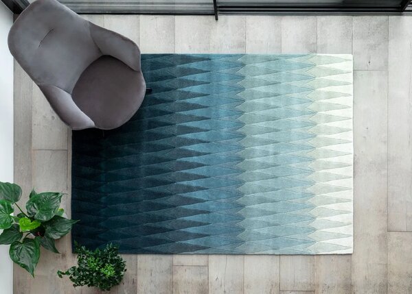 Linie Design Vlněný koberec Acacia Blue Rozměr: 140x200 cm