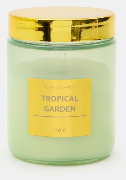 Sinsay - Vonná svíčka Tropical Garden - zelená