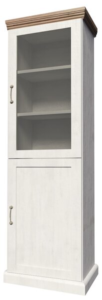 ROYAL r | vitrína W1D | 57 cm | UNI provedení | borovice nordická