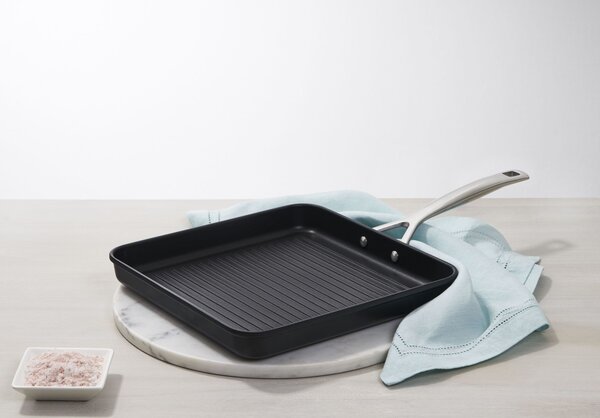 Le Creuset 52102280010201 Grilovací pánev čtvercová nepřilnavý hliník 28 cm