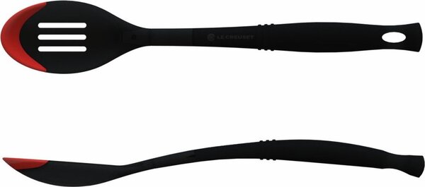 Le Creuset 93100300060008 Cedníková lžíce silikonová višňová