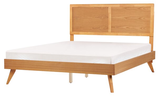 Postel ISTRES 160 x 200 cm Přírodní jasan