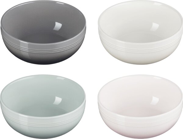 Le Creuset 79291857978019 Misky Coupe 16 cm 4 ks