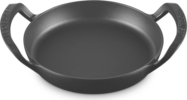 Le Creuset 20270250000005 Litinová pánev BBQ Outdoor kulatá 25 cm černá matná