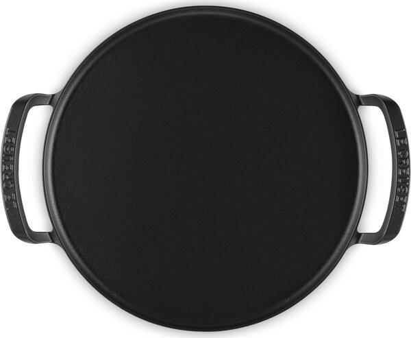 Le Creuset 20272350000005 Plech na pizzu BBQ Outdoor 35 cm černý matný