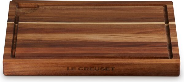 Le Creuset 47409500010004 Prkénko na krájení BBQ Outdoor z akáciového dřeva 50 x 35 cm