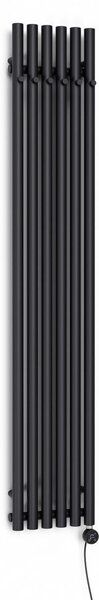 Oltens Stang elektrický radiátor 180x31.5 cm černá mat 55118300