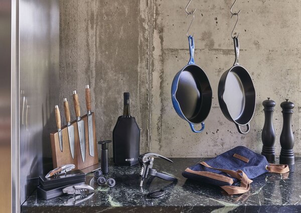Le Creuset 45003007760800 Kuchyňská zástěra Denim