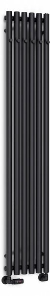 Oltens Stang koupelnový radiátor designově 180x31.5 cm černá mat 55018300