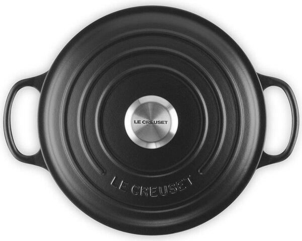 Le Creuset 21198240000430 Pekáč Sauté Signature 24 cm černý matný