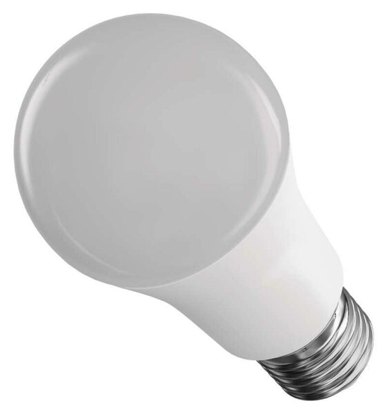 EMOS Chytrá LED žárovka GoSmart A60 / E27 / 11 W (75 W) / 1 050 lm / RGB / stmívatelná / Zigbee ZQZ515R