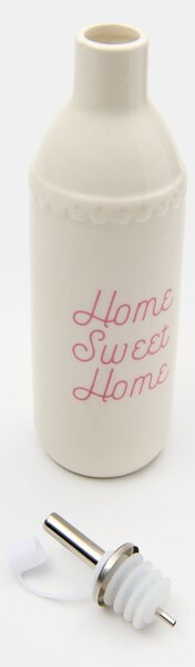 Sinsay - Láhev na olej s nápisem Home Sweet Home - bílá