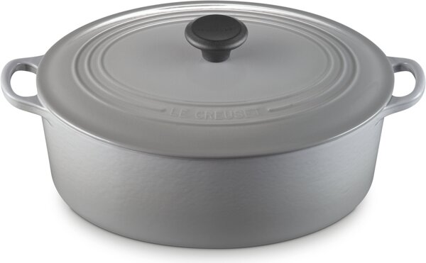 Le Creuset 25002295412463 Pekáč oválný, 29 cm, světle šedý