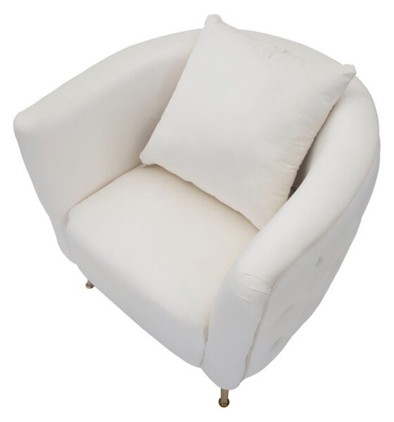 Designové křeslo Pahkakino krémové