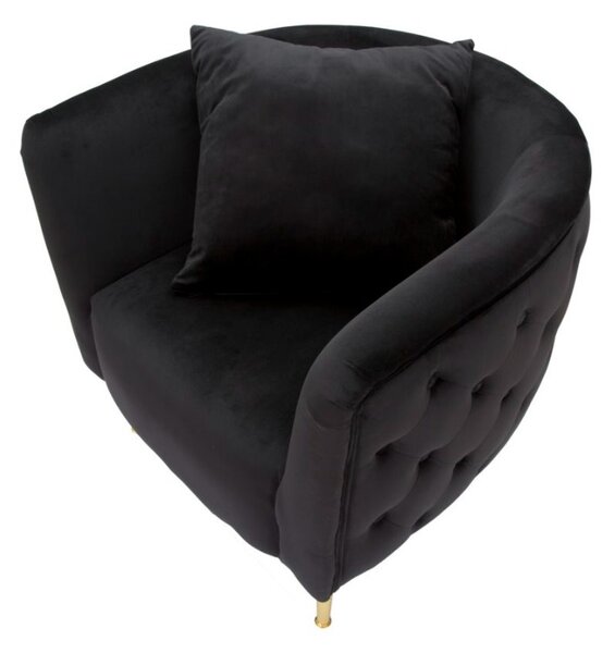 Designové křeslo Pahkakino černé