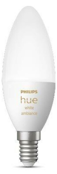 Philips HUE WA LED žárovka E14 B39 4W 470lm 2200-6500K IP20