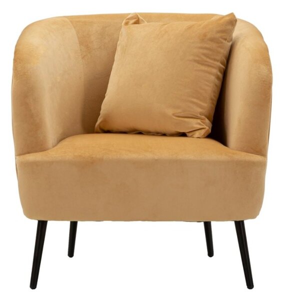 Designové křeslo Caerwyn hnědé