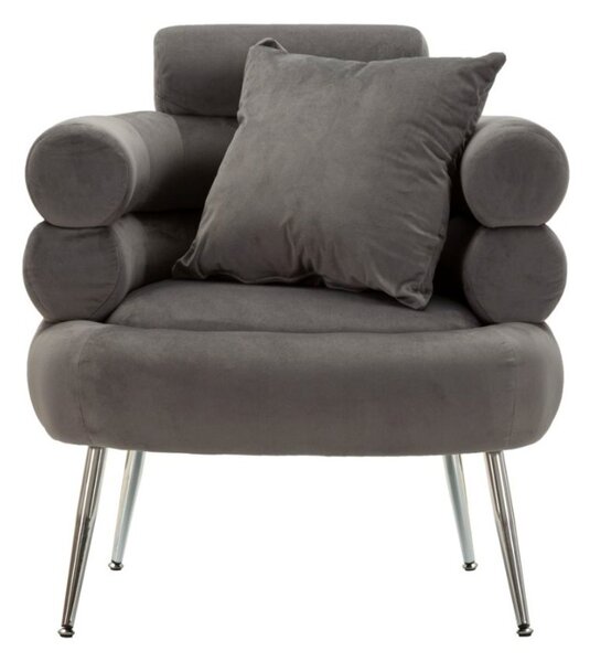 Designové křeslo Harmony šedé