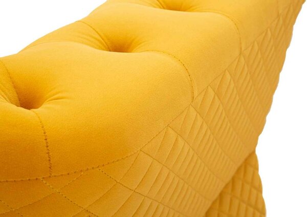 Designové křeslo Washakie hořčičné