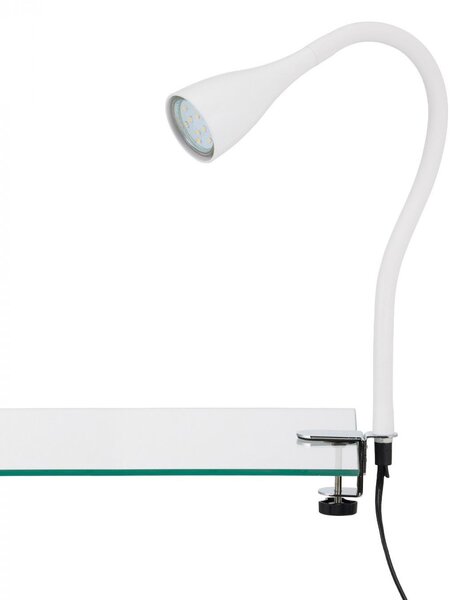 Lampa Briloner se svorkou a flexibilním ramenem - GU10, v.60 cm Barva: Černá
