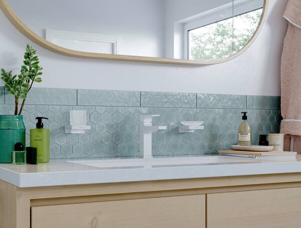 Hansgrohe AddStoris kelímek na kartáčky bílá-chrom 41749000