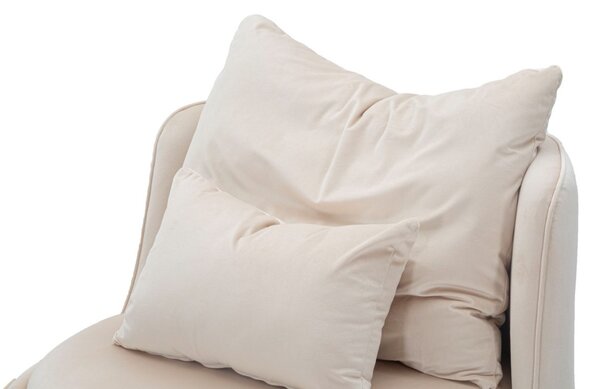 Designové křeslo Dandelion II krémové