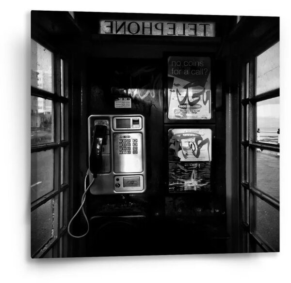 Sablio Obraz Telefonní budka - 50x50 cm