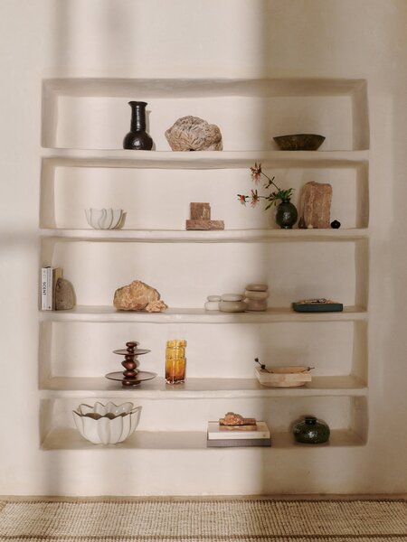 Ferm Living 1104270730 Dekorativní nádoba Pebble 8 cm písková