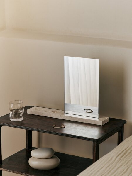 Ferm Living 1104270730 Dekorativní nádoba Pebble 8 cm písková