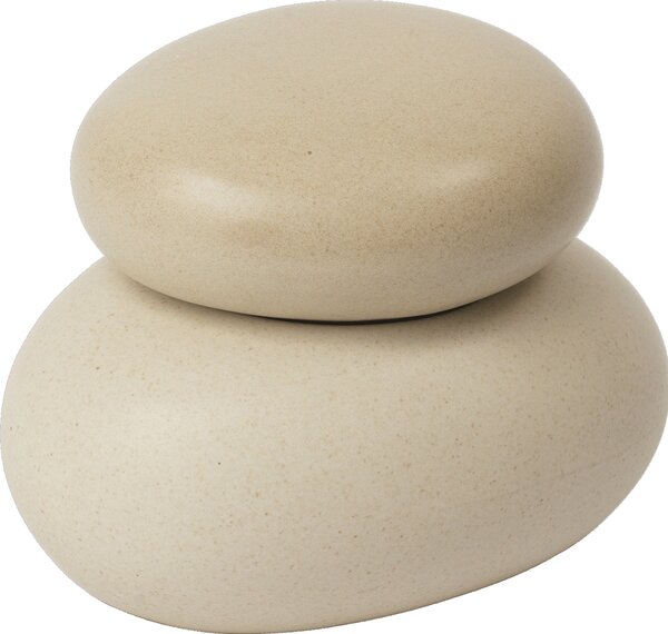 Ferm Living 1104270730 Dekorativní nádoba Pebble 8 cm písková