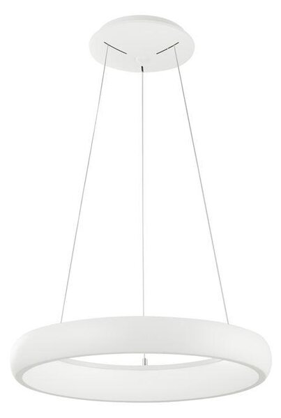 Nova Luce Závěsné LED svítidlo ALBI, 32W 3000K stmívatelné Barva: Bílá