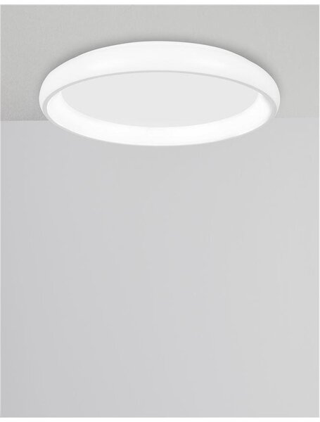 Nova Luce Stropní LED svítidlo ALBI, 32W 3000K stmívatelné Barva: Šedá