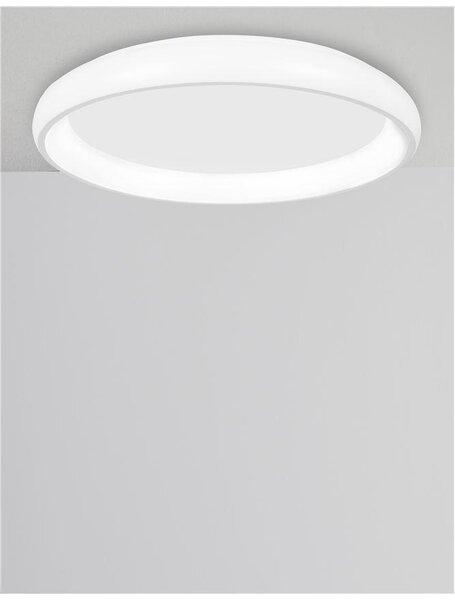 Nova Luce Stropní LED svítidlo ALBI, 50W 3000K stmívatelné Barva: Hnědá