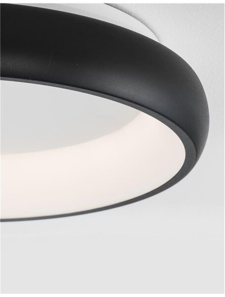 Nova Luce Stropní LED svítidlo ALBI, 32W 3000K stmívatelné Barva: Šedá