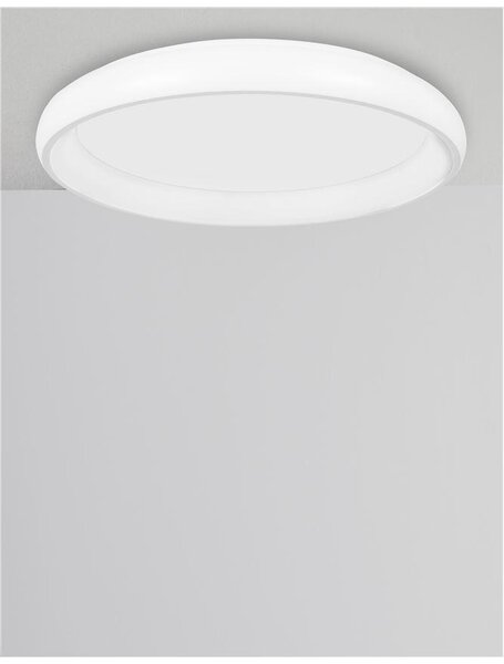 Nova Luce Stropní LED svítidlo ALBI, 50W 3000K stmívatelné Barva: Hnědá