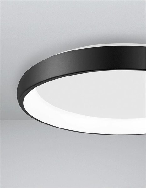 Nova Luce Stropní LED svítidlo ALBI, 50W 3000K stmívatelné Barva: Hnědá