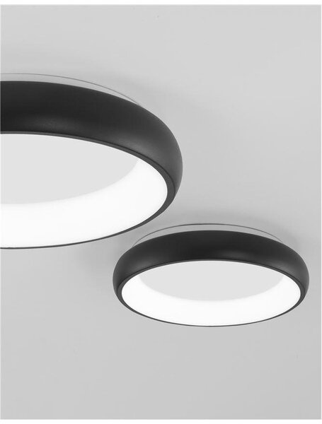 Nova Luce Stropní LED svítidlo ALBI, 32W 3000K stmívatelné Barva: Šedá