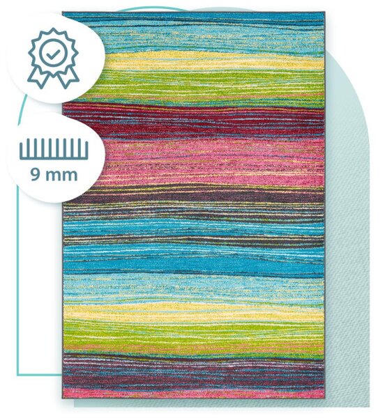 Koberec Agnella Funky Top Dor smaragd