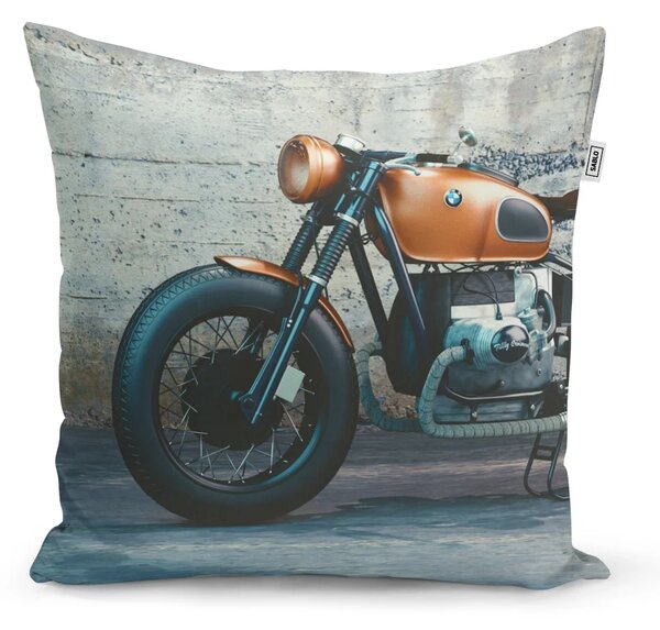 Sablio Polštář Motorka - 40x40 cm