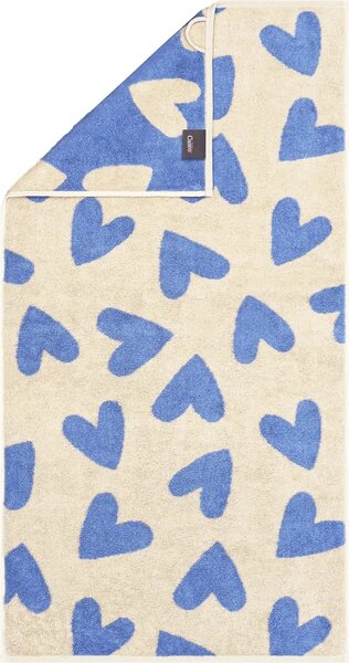 Cawo 6275 50/100 31 Ručník Hearts 50 x 100 cm, modrý