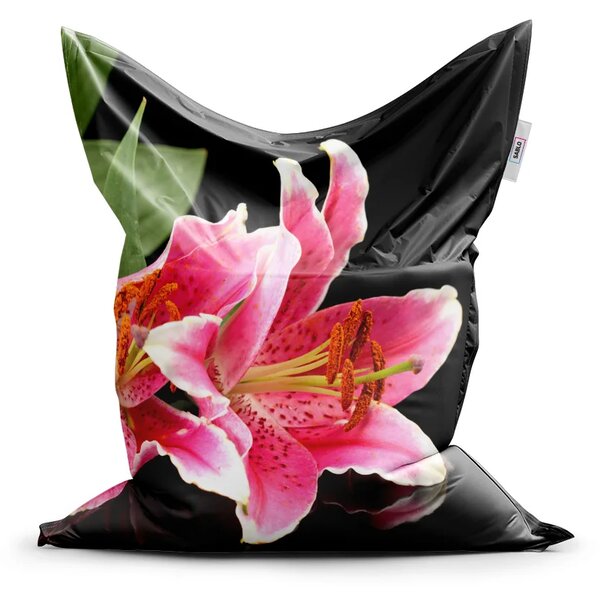 Sablio Sedací vak Classic Lilie - 150x100 cm