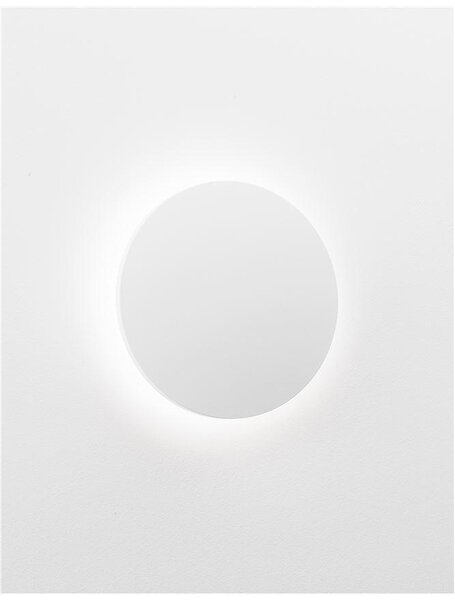 Nova Luce Nástěnné LED svítidlo ASTRID bílá kov a hliník akryl 12W 3000K