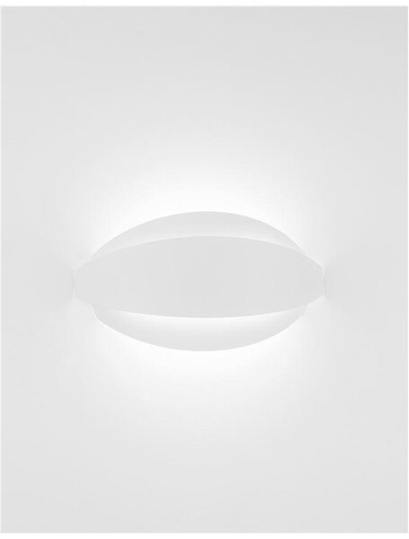 Nova Luce Nástěnné LED svítidlo ASTRID bílá kov a akryl 20W 3000K